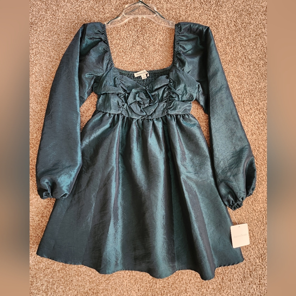 Elegant Hunter Green Top/Tunic
